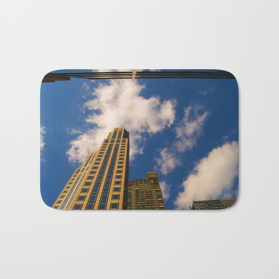 cloudy day N.Y Bath Mat