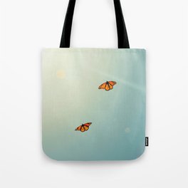 Monarch Sky Love Tote Bag