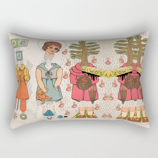 Silly Girls Rectangular Pillow