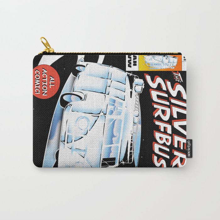 Silver Surfbus Carry-All Pouch