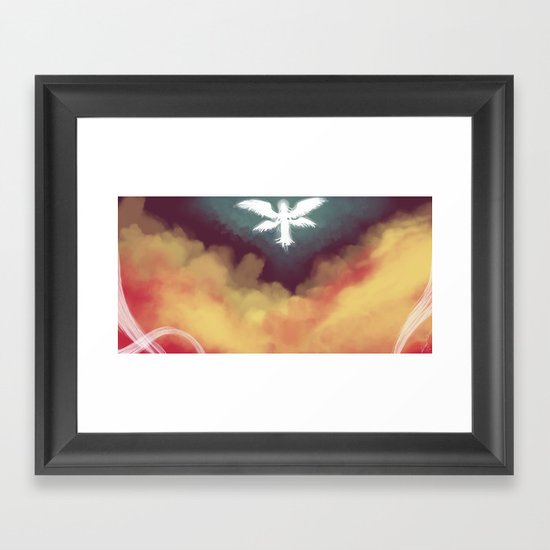 Air Framed Art Print