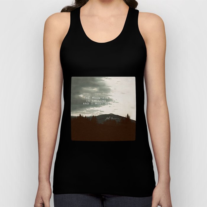 The Mountain is Calling Tank Top