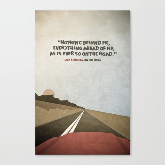 On the Road Canvas Print