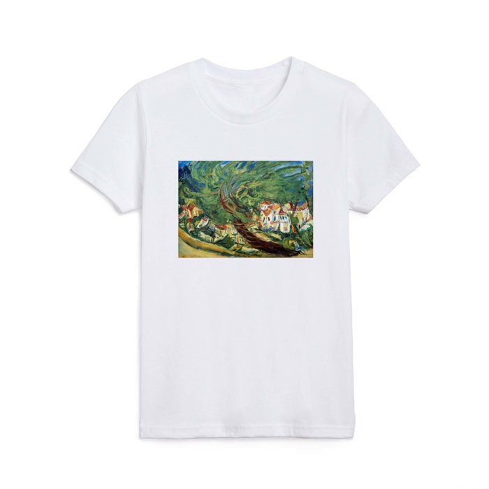 Chaim Soutine - Leaning Tree Kids T Shirt