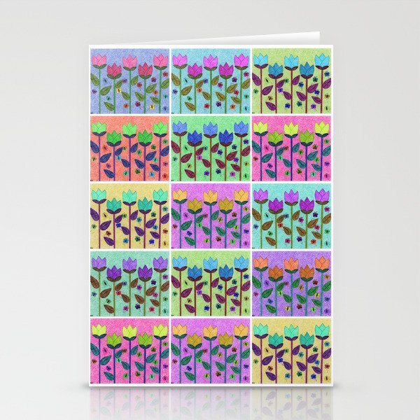 Tulips Galore Stationery Cards