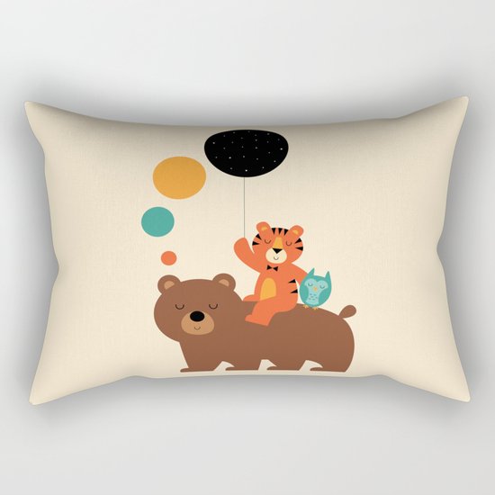 My Little Explorer Rectangular Pillow
