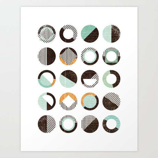 POINTS OF CONTACT Art Print