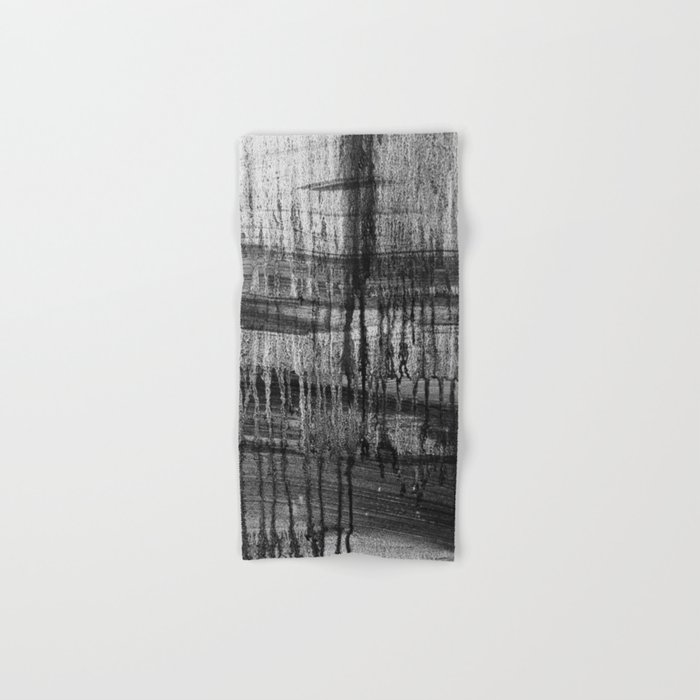 Grayscale Stains Hand & Bath Towel