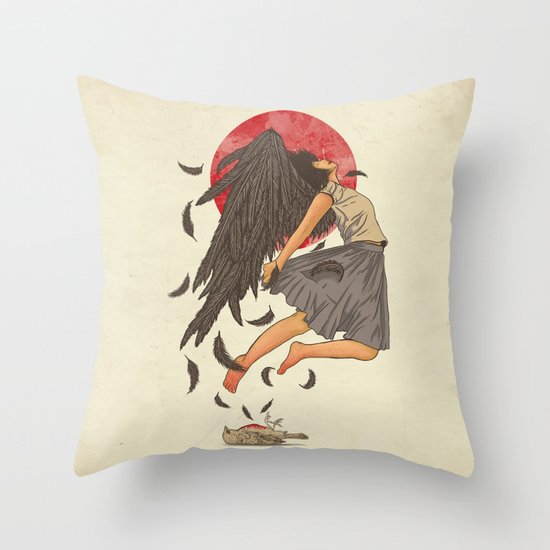 Rebirth Throw Pillow