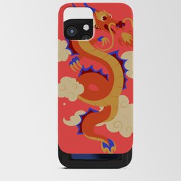 Pink Dragon iPhone Card Case