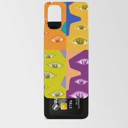 The crying eyes patchwork 3 Android Card Case