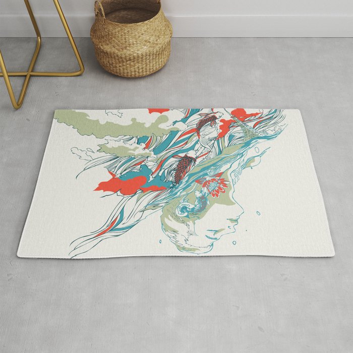 Colours In The Sky Rug