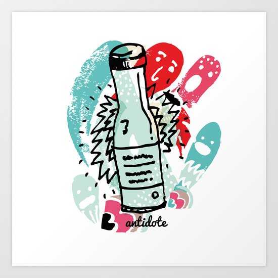 antidote Art Print