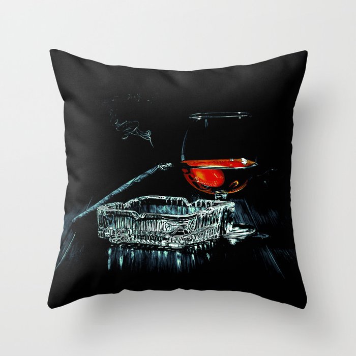 After Hours VIII Throw Pillow