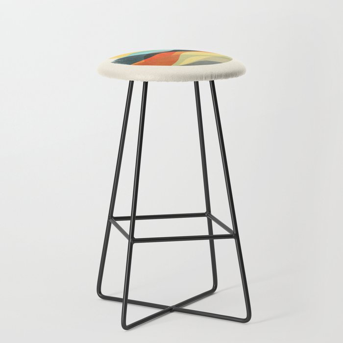Let the world be your guide Bar Stool