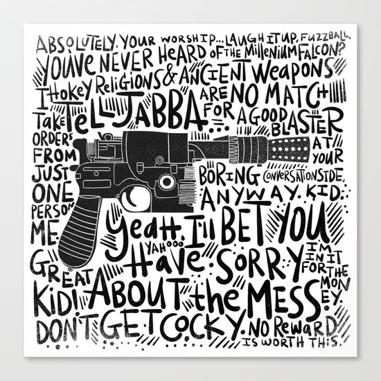GOOD BLASTER Canvas Print