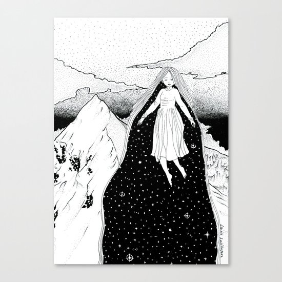 Mountain high Canvas Print