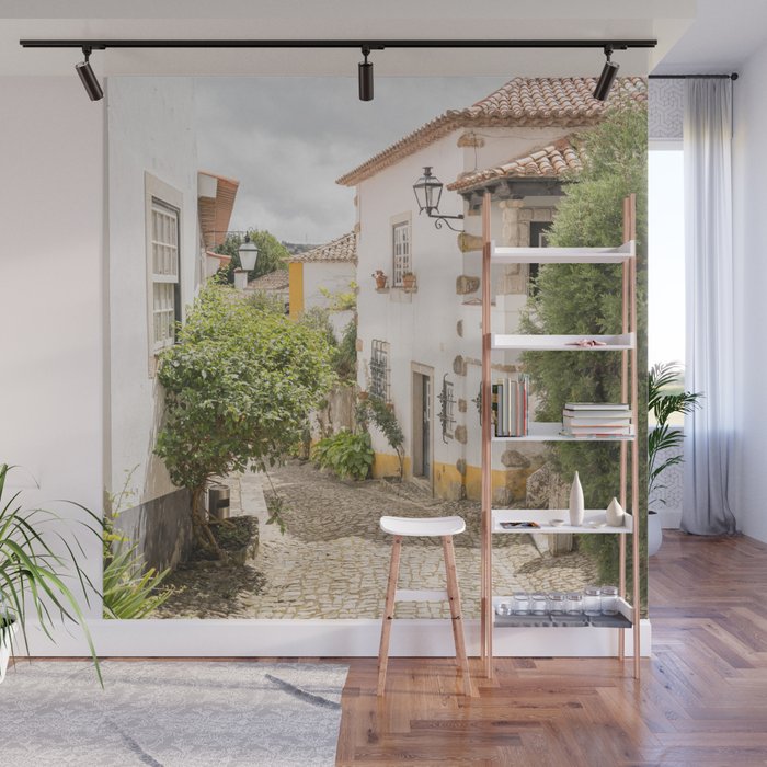 The White Village of Obidos Travel Photography in Color in Portugal