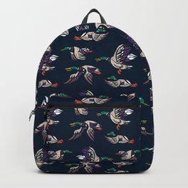 Male Mallard ducks Backpack