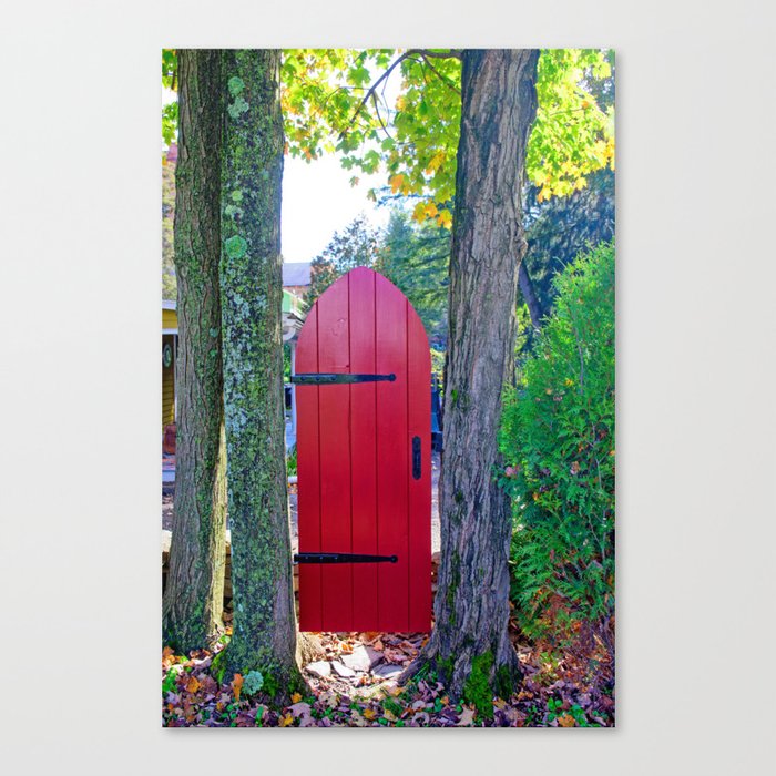 Scarlet Door Canvas Print