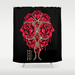 ROPE DOJO - BOUND ROSES Shower Curtain
