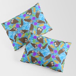 Auspicious Otters Pillow Sham