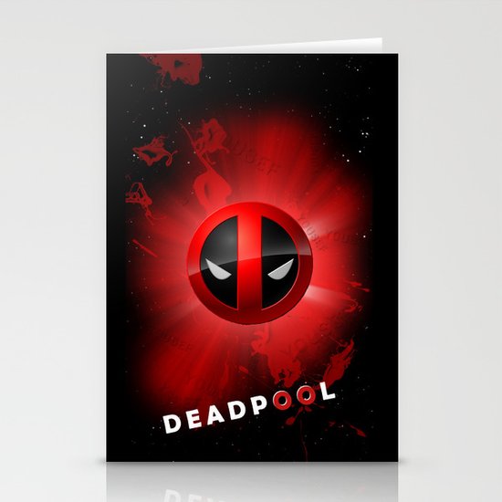 Deadpool Stationery Cards