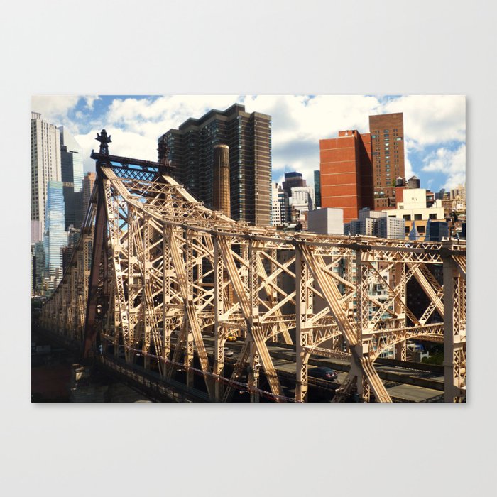 From the Tram - New York Canvas Print