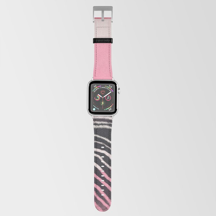 Moon reflection in pink Apple Watch Band