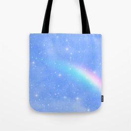 Aesthetic Sky Outer Space Retro Design Tote Bag