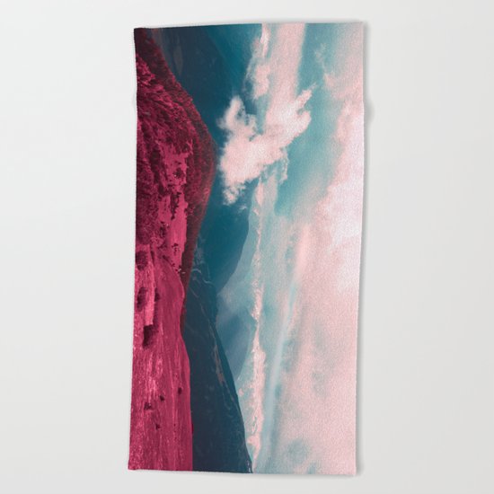 Leave Behind Beach Towel