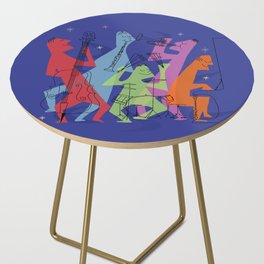 Mid-Century Modern Jazz Band Side Table