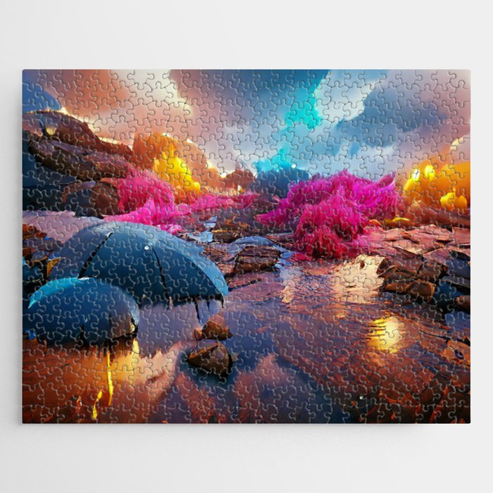 after the rain Jigsaw Puzzle