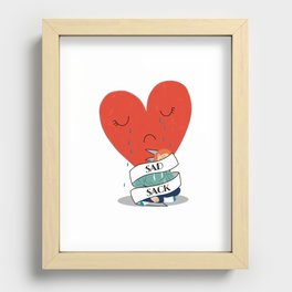 Sad Sack Recessed Framed Print