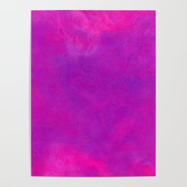 Bright Pink Violet Poster