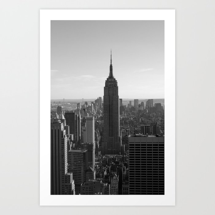 New York City Skyline  Art Print