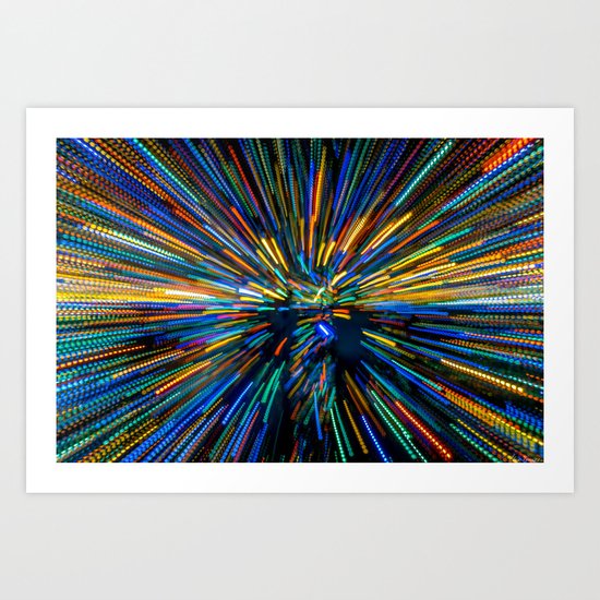 Explosion of Color Art Print