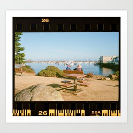 Monterey Bay California | Wharf Views | 35mm Film Photography Art Print
