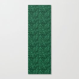 Green Mossy Bubbles Canvas Print