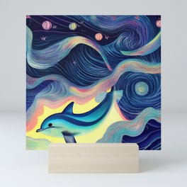 Starry Night Ecco Mini Art Print