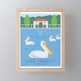 Lake Merritt - Oakland Framed Mini Art Print