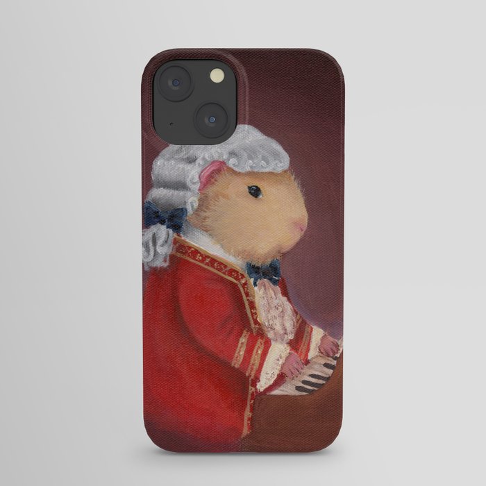 Guinea Pig Mozart Classical Composer Series iPhone Case