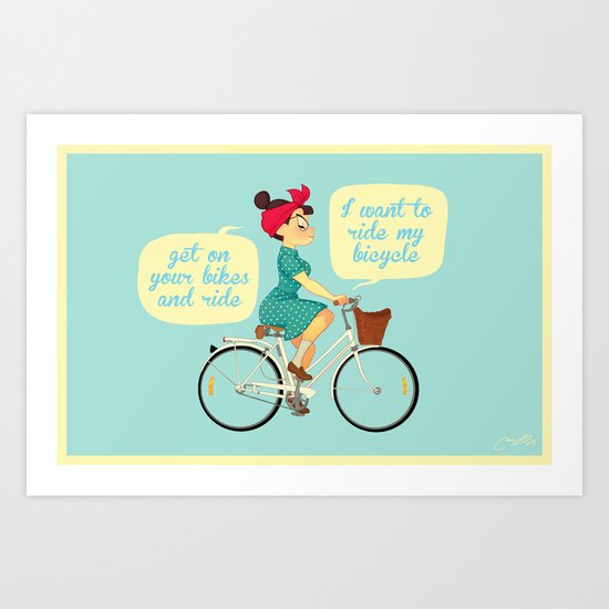 get on my bike