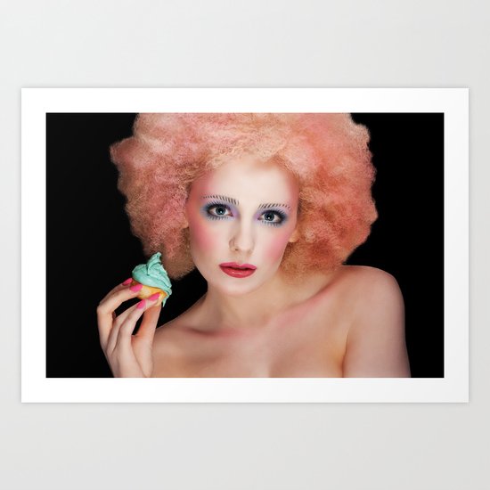 Cupcake Art Print