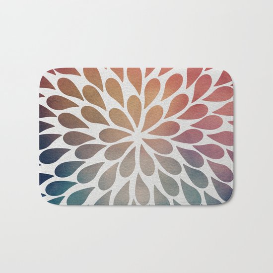 Petal Burst #27 Bath Mat