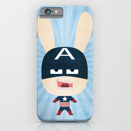 We are all rabbits \ Captain America - Todos somos conejos \ Capitan america iPhone & iPod Case