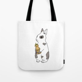 honey bunny  Tote Bag