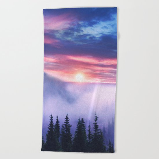 Pastel vibes 07 Beach Towel