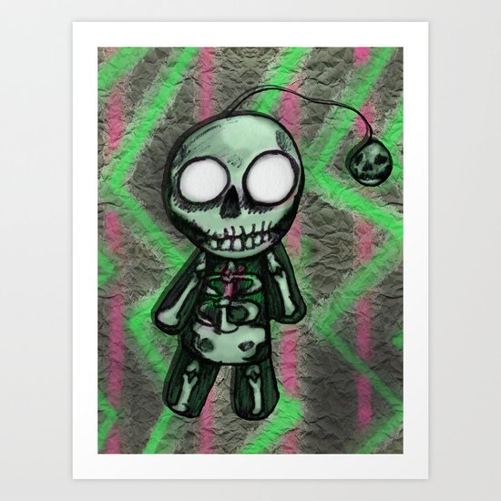 SkeltoBob Art Print