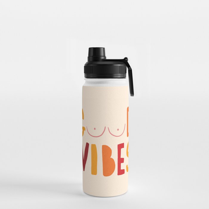 Cheeky Good Vibes Water Bottle